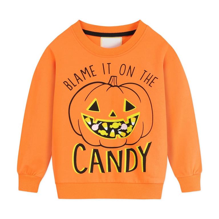 6T PUMPKIN SWEATSHIRT