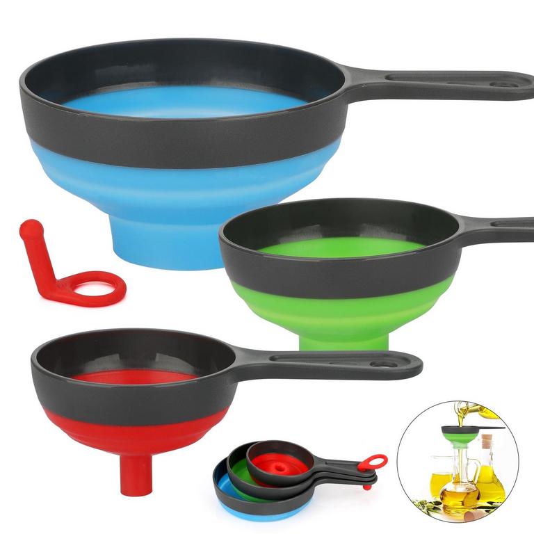 EEEKIT 3PCS KITCHEN FUNNELS SET