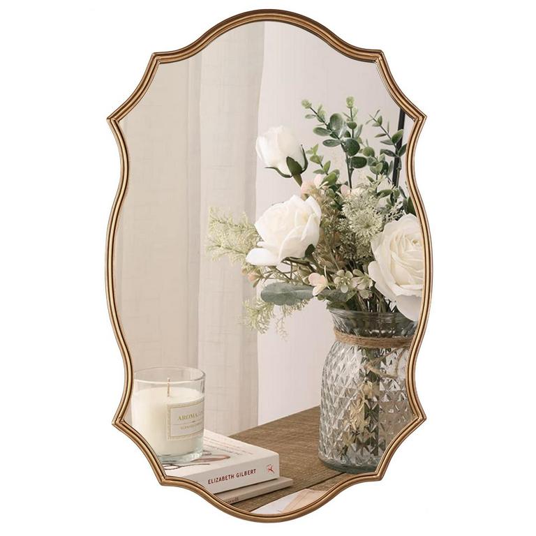 DECOCCINO 20IN X 30IN GOLD MIRROR