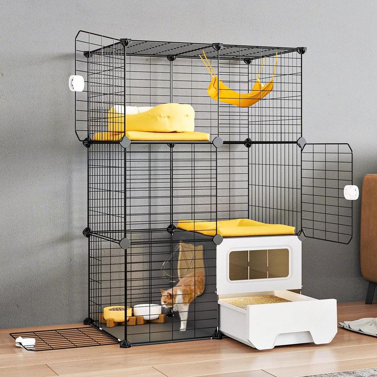 ONELUCK CAT CAGE 28IN X 18IN