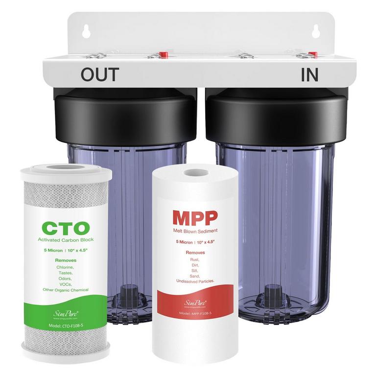 SIMPURE 2-STAGE WATER FILTER SYSTEM 