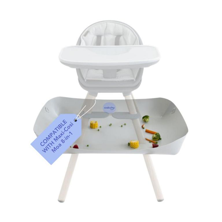 CATCHY HIGH CHAIR FOOD CATCHER LIGHT GREY