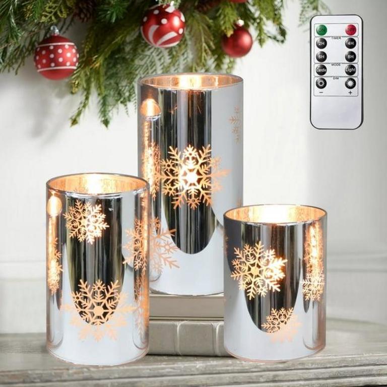 FLAMELESS CANDLE SET