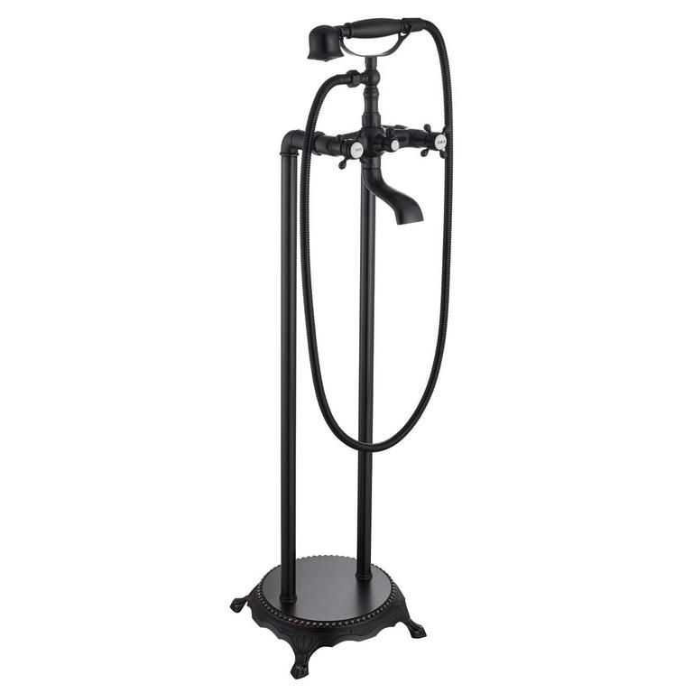 CINWINY FLOOR MOUNT BATHTUB FAUCET