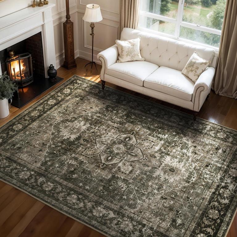 ENGIW 8FT X 10FT AREA RUG