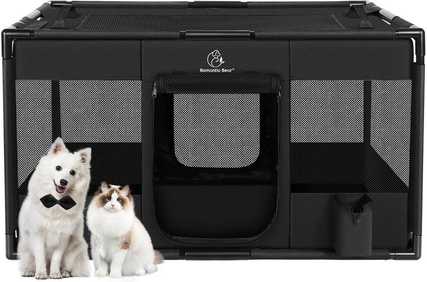 ROMANTIC BEAR M DOG PLAYPEN