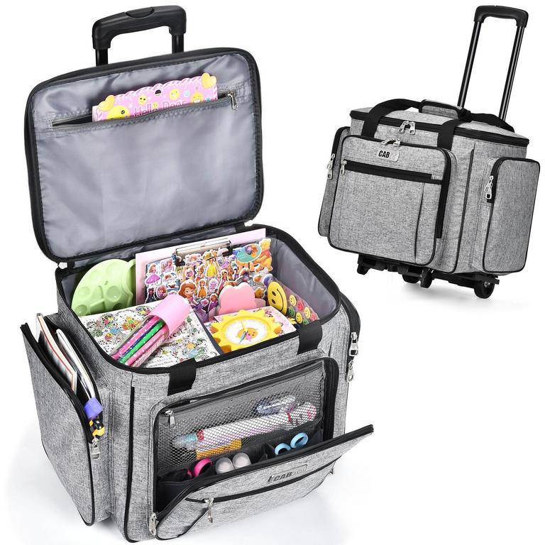 CAB55 ROLLING CRAFT BAG