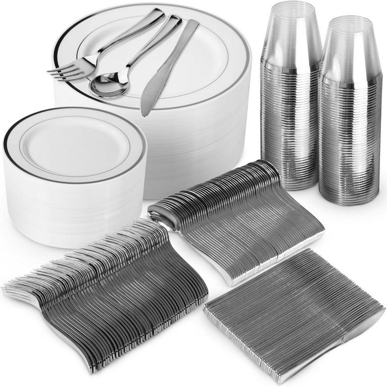 STATELY ELEGANCE DINNERWARE 600PCS