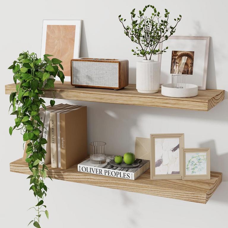 MARSMILES 24IN FLOATING SHELVES 2PK