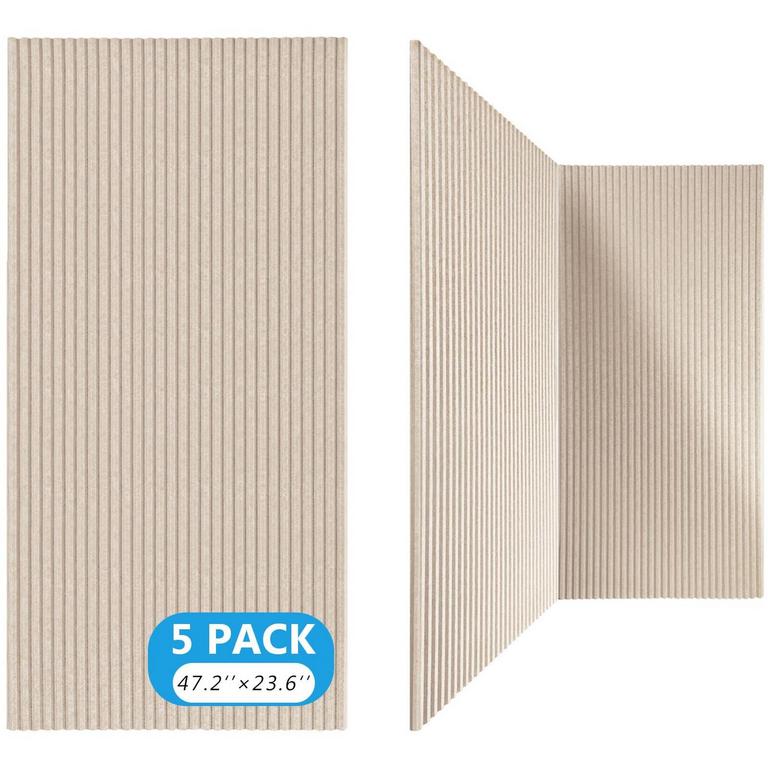 BUBOS 47.2IN X 23.6IN ACOUSTIC PANELS 5PK
