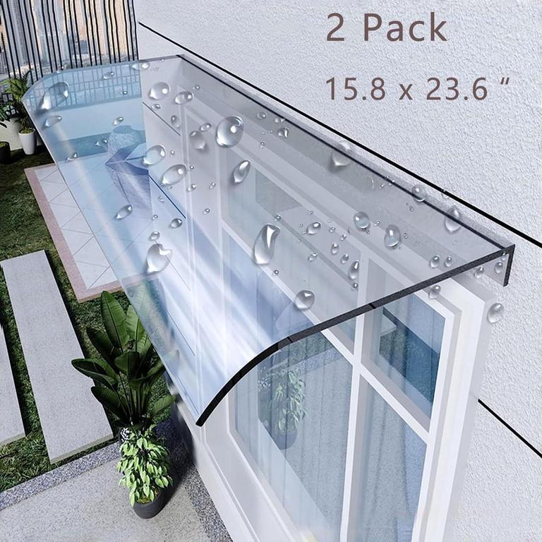 NOLLAPO 2PC 15.8IN X 23.6IN FROSTED CANOPY