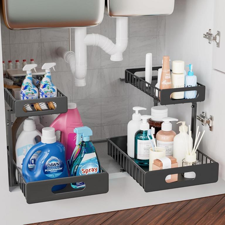 HBL UNDER SINK ORGANIZERS 2PK