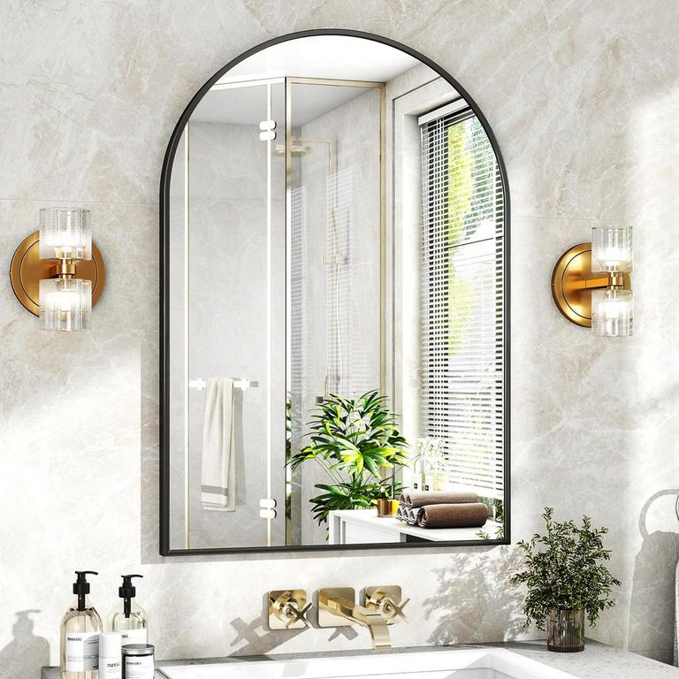 XRAMFY 36IN X 24IN ARCHED MIRROR