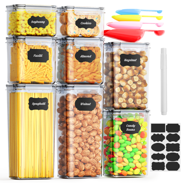 GPED 8PCS FOOD STORAGE SET