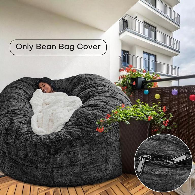 LOVOTE BEAN BAG CHAIR COVER 59IN X 29IN