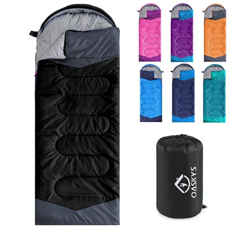 OASKYS SLEEPING BAG BLACK