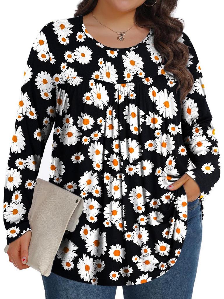 5XL LOOSE TUNIC BLOUSE