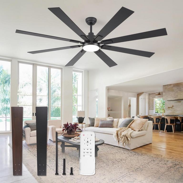 ZMISHIBO 72IN CEILING FAN