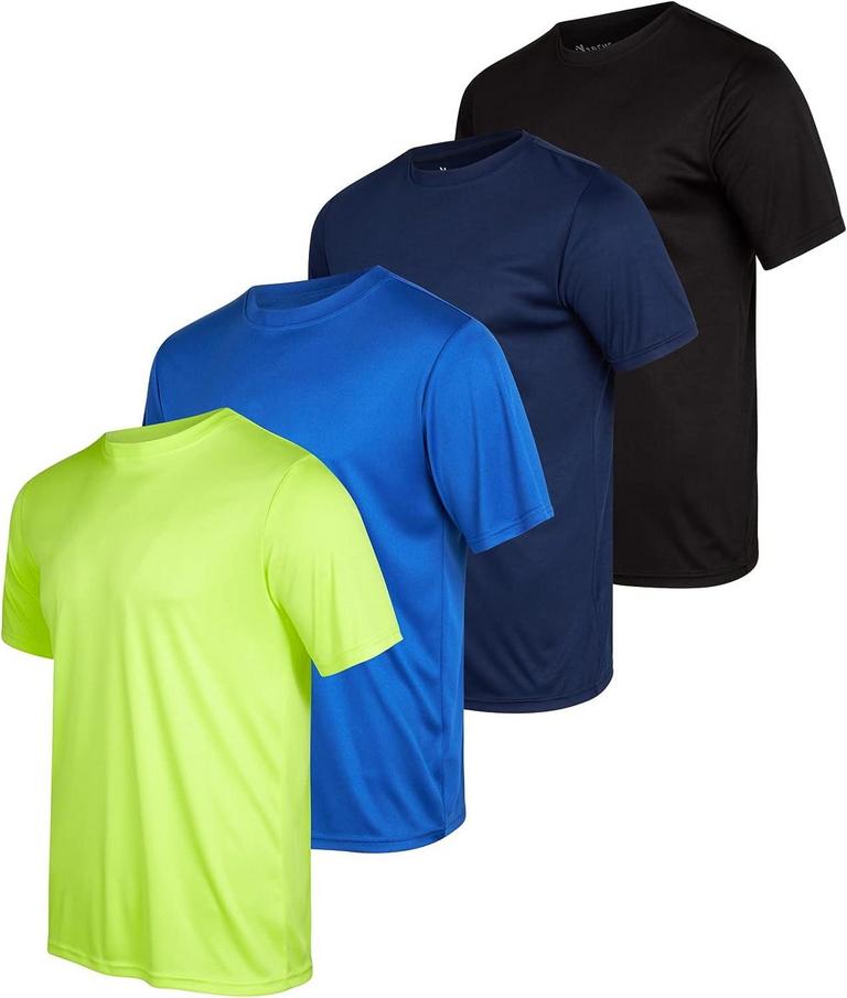 4PK M ACTIVE T-SHIRTS