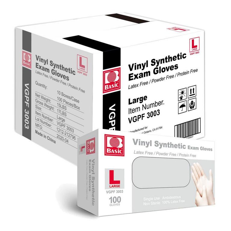 BASIC MEDICAL GLOVE LARGE CASE 700PC