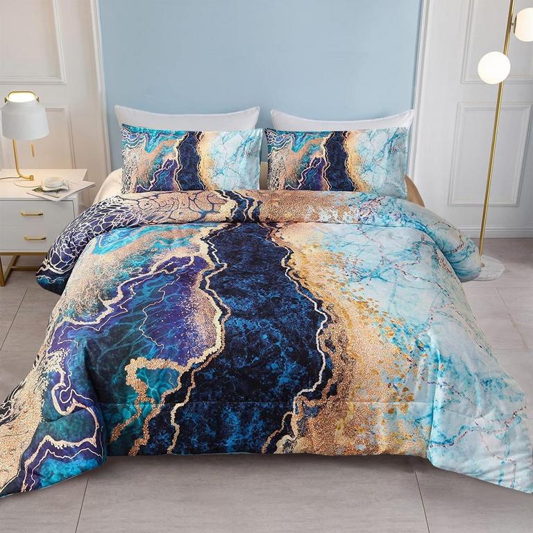 BTARGOT QUEEN COMFORTER SET 3PC
