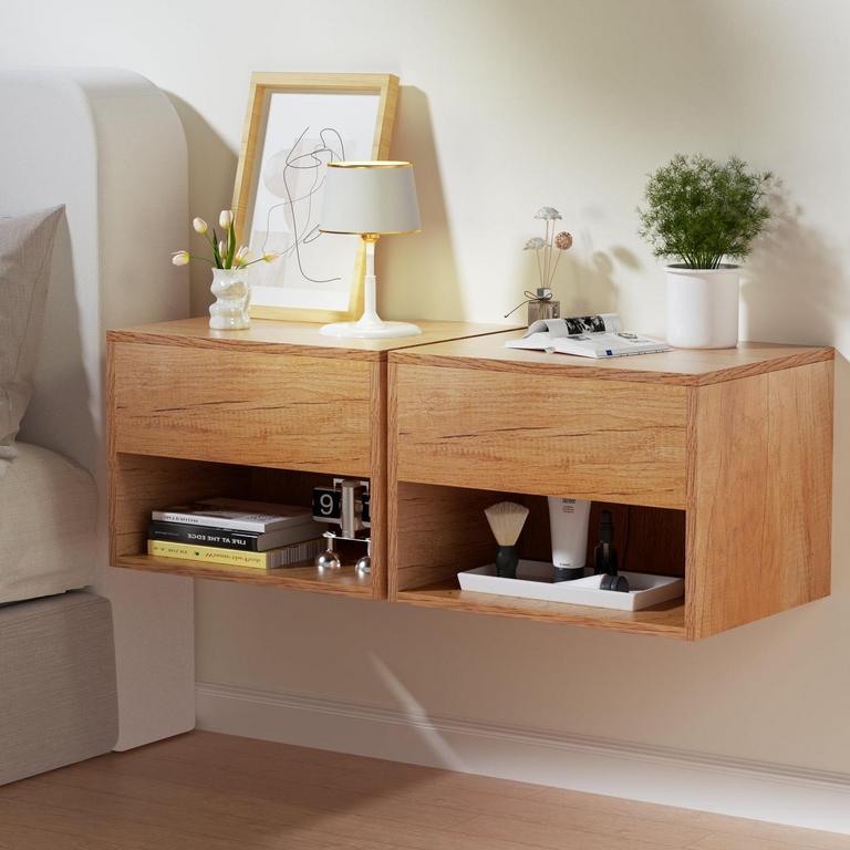 2PK FLOATING NIGHTSTANDS
