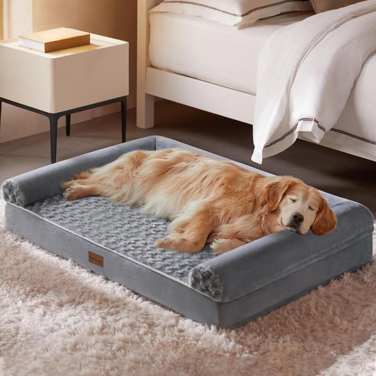 BFPETHOME DOG BED 36IN GREY