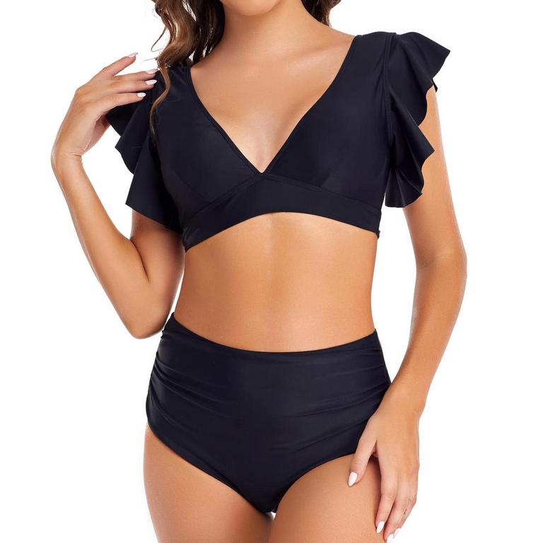 S RUFFLE BIKINI SET