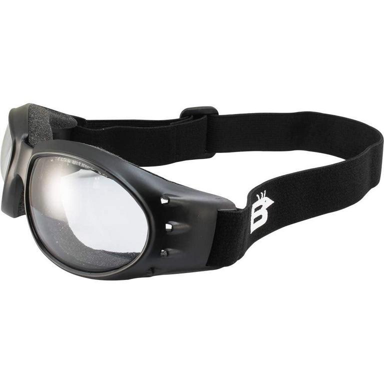 BIRDZ EAGLE MATTE BLACK RIDING GOGGLES