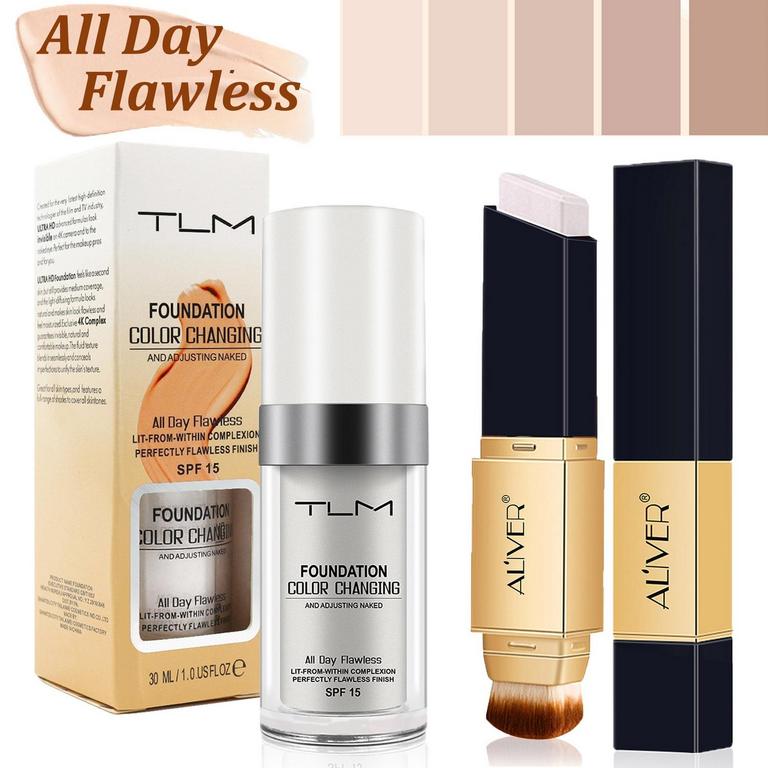 TLM COLOR CHANGING FOUNDATION SET