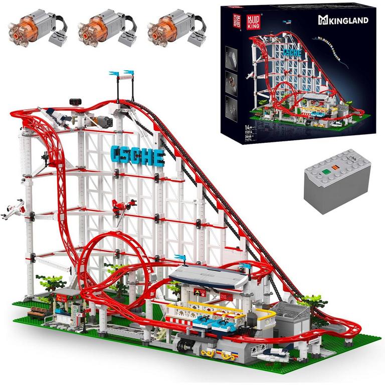 MOULD KING ROLLER COASTER BUILDING SET