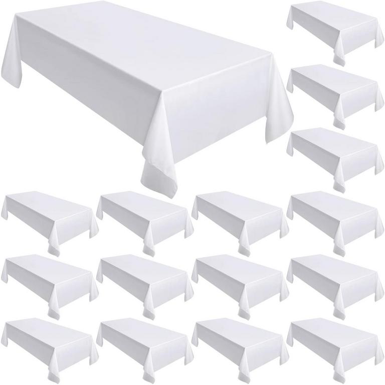 MOUKEREN 18PK TABLECLOTHS 58IN X 102IN
