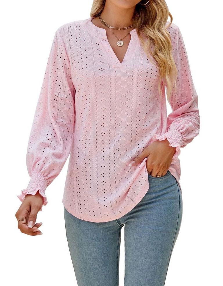 COGILD WOMENS M V-NECK TOP