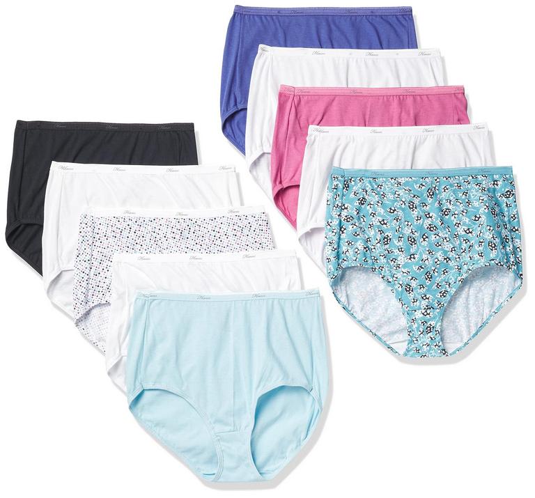 HANES WOMENS SM 10PK PANTIES