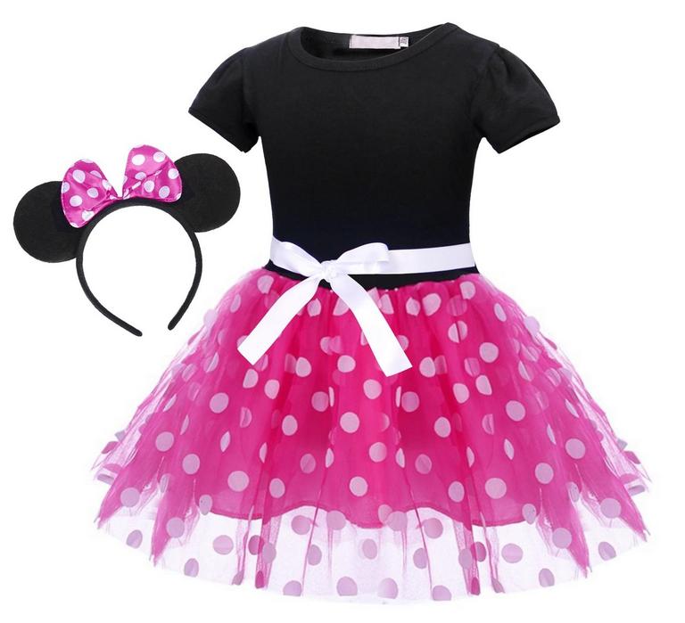 JUREBECIA MINNIE MOUSE PRINCESS DRESS 5-6Y