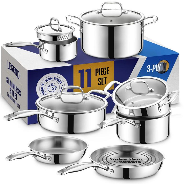 LEGEND COOKWARE 11PC SET