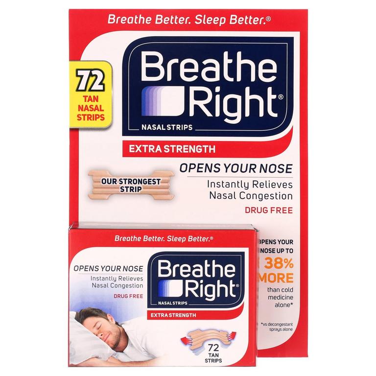 BREATHE RIGHT NASAL STRIPS 75PK