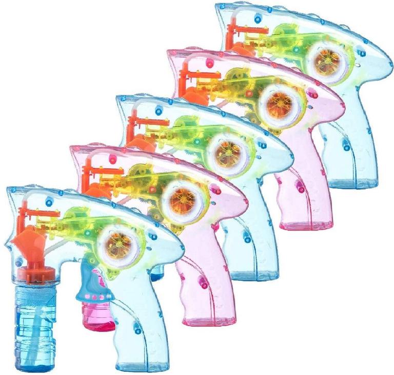 PREXTEX 5PK BUBBLE GUNS