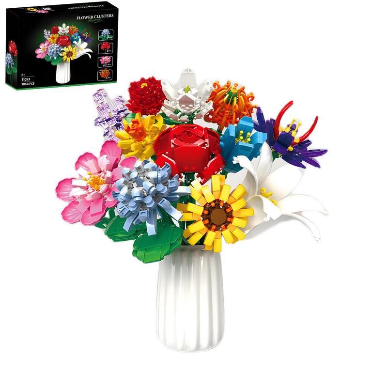 FRSHALOUIS FLOWER BUILDING SET