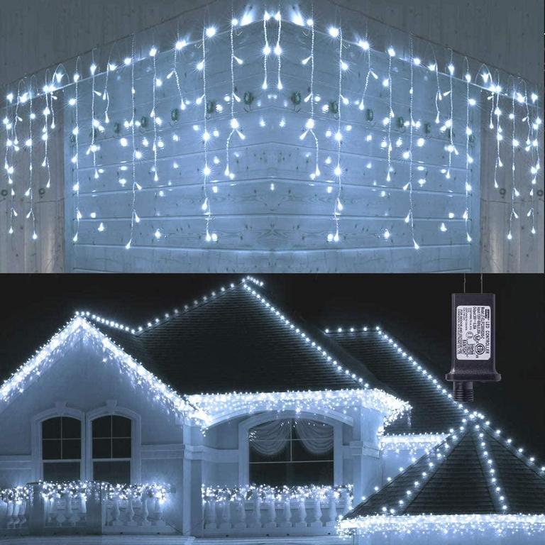 TOODOUR 29.5FT ICICLE LIGHTS