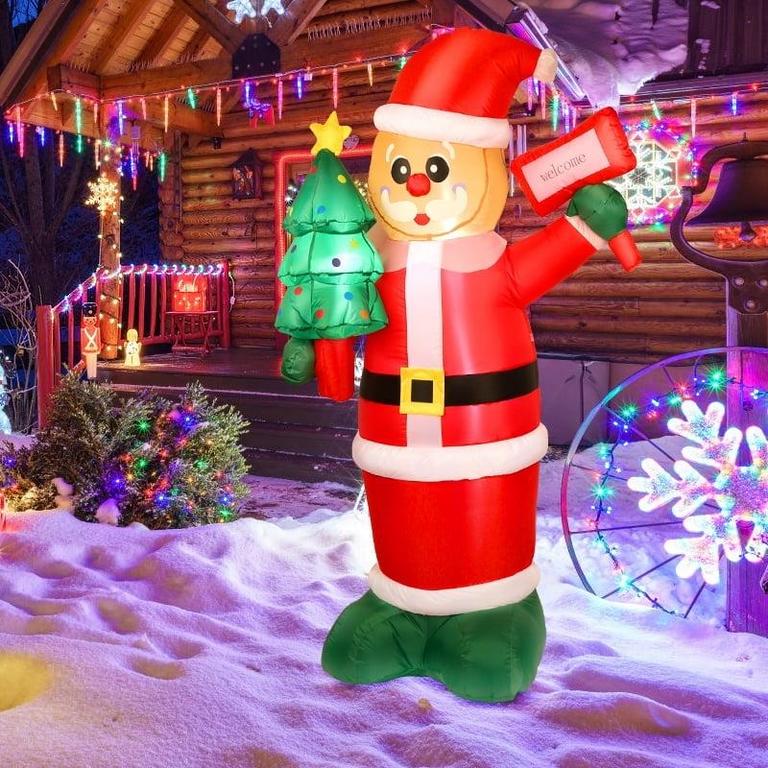 TAIMASI 6FT CHRISTMAS SANTA INFLATABLE