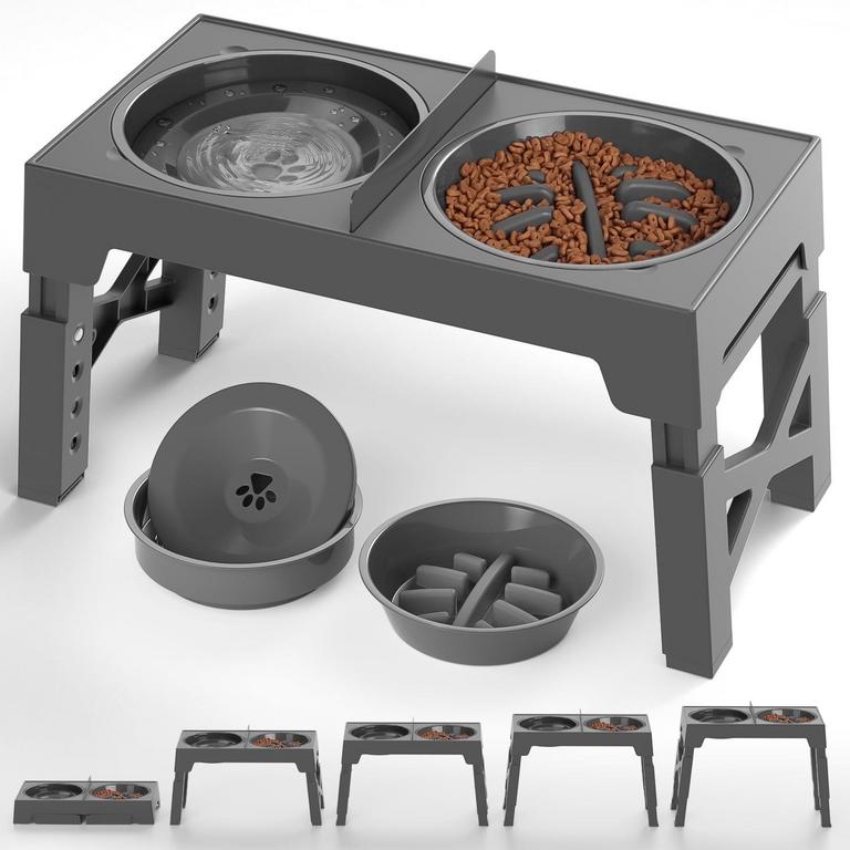 CSHIDWORLD 2-IN-1 DOG BOWL SET 