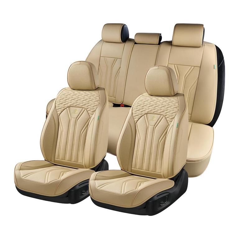 FLORICH BEIGE SEAT COVERS SET 