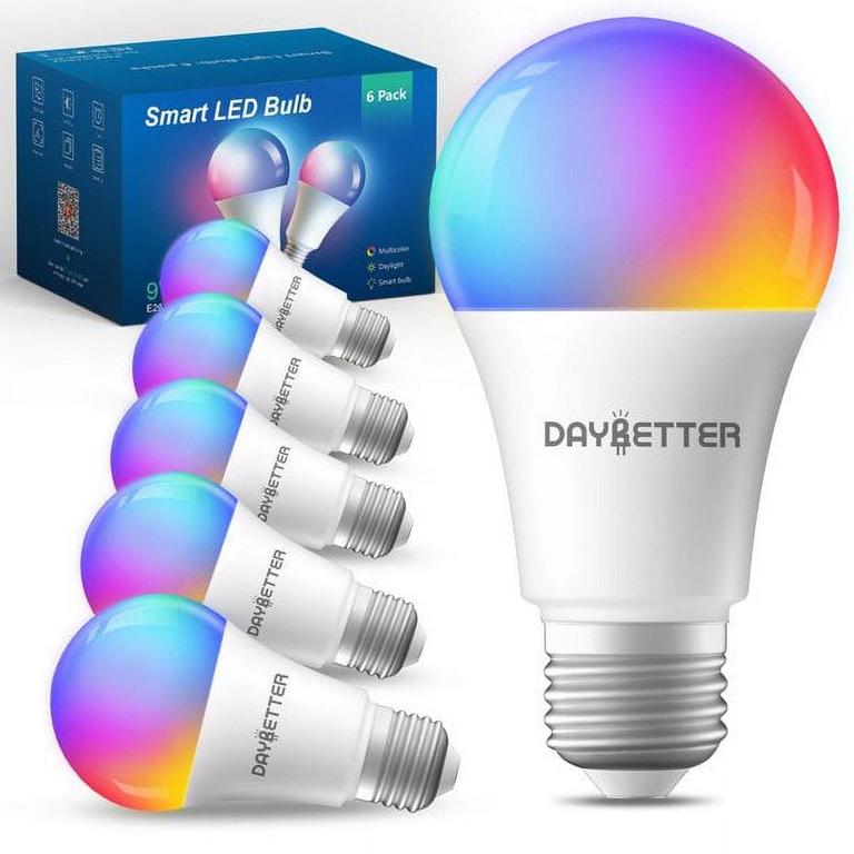 DAYBETTER RGBCW LED BULBS 6PK
