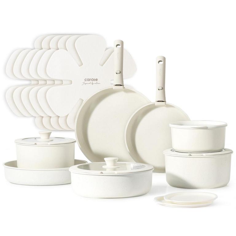 CAROTE 21PCS COOKWARE SET