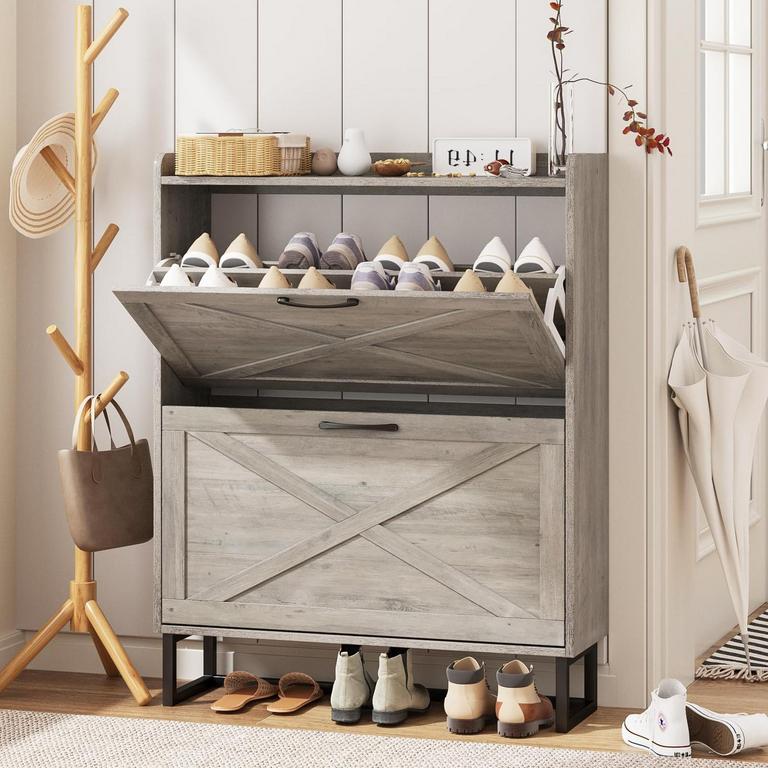 MAUPVIT SHOE CABINET 2-DRAWER