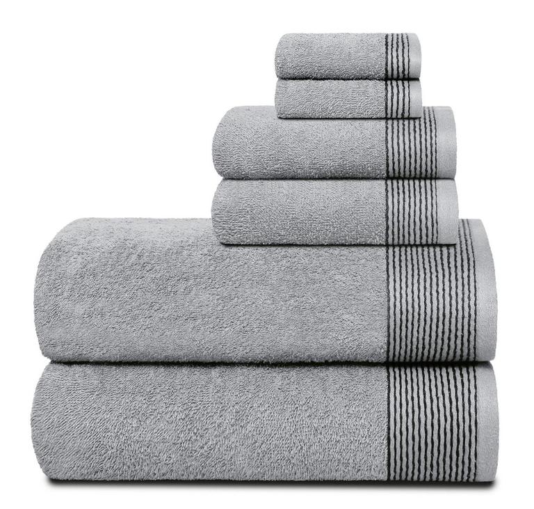 GLAMBURG TOWEL SET 6PK 