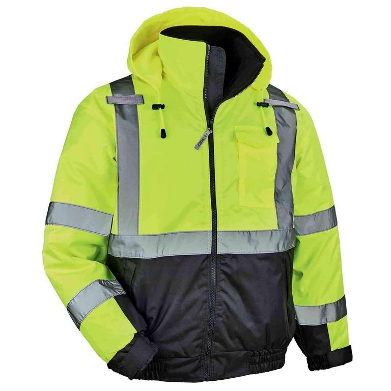 ERGODYNE HI VIS BOMBER JACKET XL