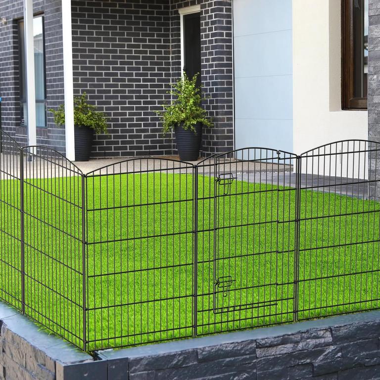 INJOPEXI GARDEN FENCE 6-PANEL SET 13FT