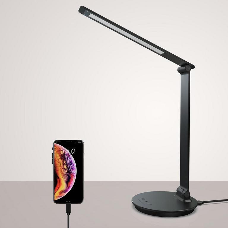 TOPESEL LED DESK LAMP 17IN 